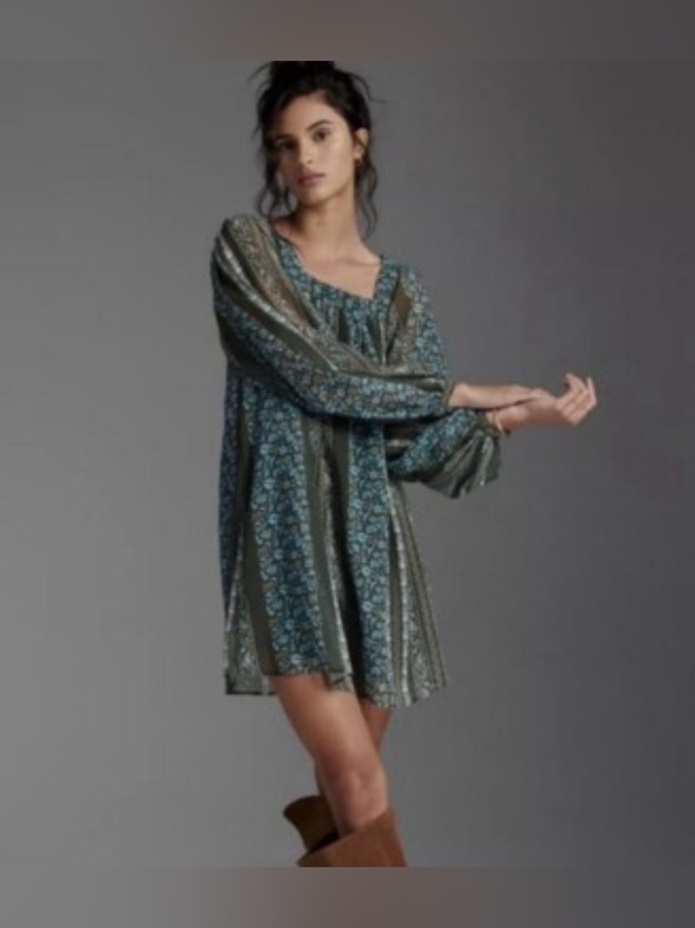 Anthropologie Sona Tunic Dress Size Small Petite